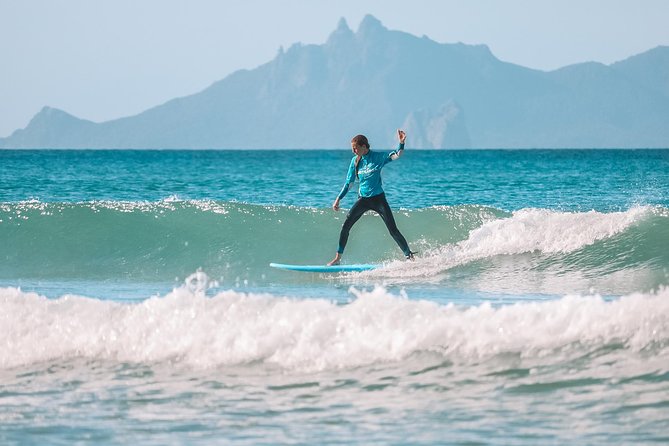 2 Hour Surf Lesson - Te Arai Beach - Your lesson flow: from safety to the pop-up