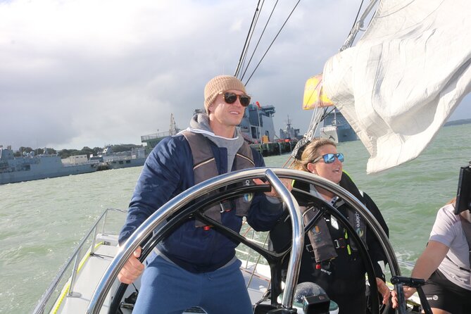 America's Cup Sailing on Auckland's Waitemata Harbour - Hands-on for beginners, but be ready to work a bit
