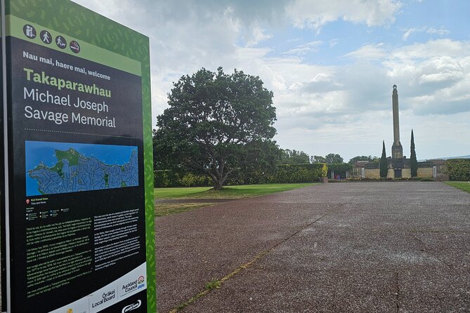 Auckland City Halfday Private Tour - Michael Joseph Savage Memorial Park (Bastion Point): Best Panoramas for the Final Stretch