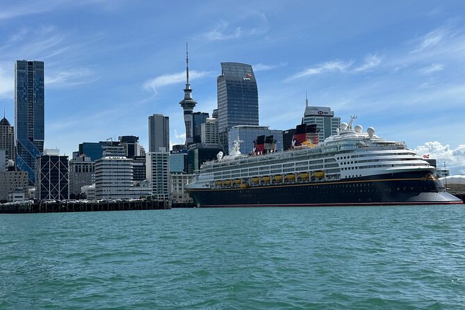 Auckland City Highlights Tour by Car or Van - Auckland Port from the comfort of your vehicle
