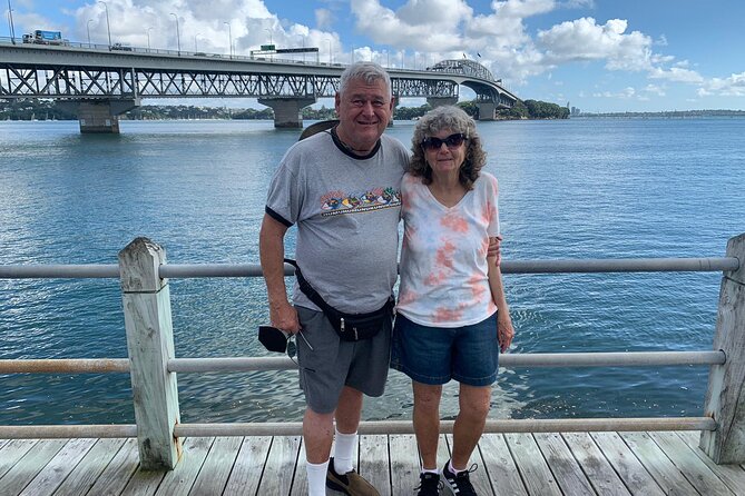 Auckland City Tour — One Day The Ultimate Auckland Experience - Westhaven Marina and Auckland Harbour Bridge: start by looking at the water