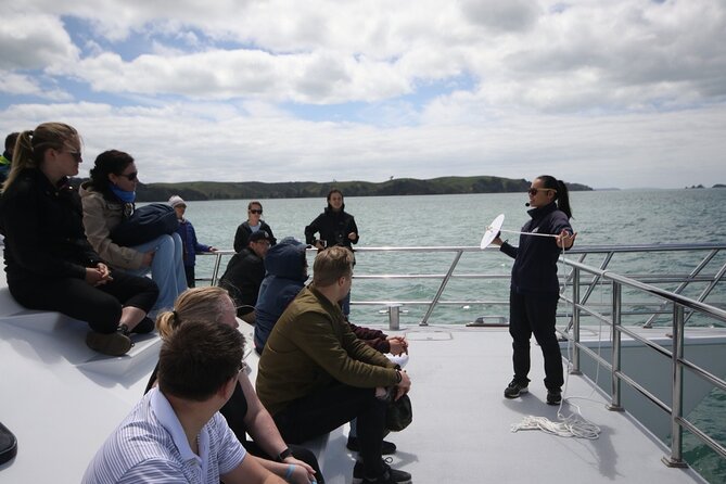 Auckland Dolphin and Whale Watching Eco-Safari Cruise - Stop-by-stop: Viaduct Harbour, Auckland Harbour Bridge, and the island viewpoints