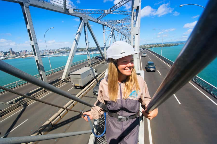 Auckland Harbor Bridge: Bridge Climb - Base to summit: what you actually do on the bridge