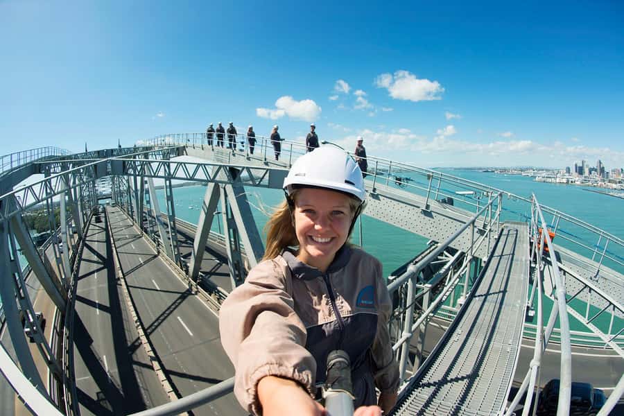 Auckland Harbor Bridge: Bridge Climb - How the climb is paced, and what the 2 hours really feels like