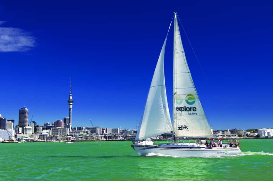 Auckland Harbour 1.5-Hour Sailing Cruise - Viaduct Harbour departure, City of Sails energy