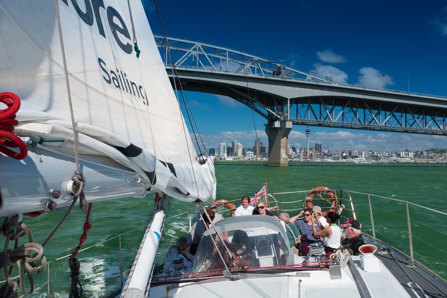 Auckland Harbour 1.5-Hour Sailing Cruise - Coffee, cookies, and ponchos: small comforts that pay off