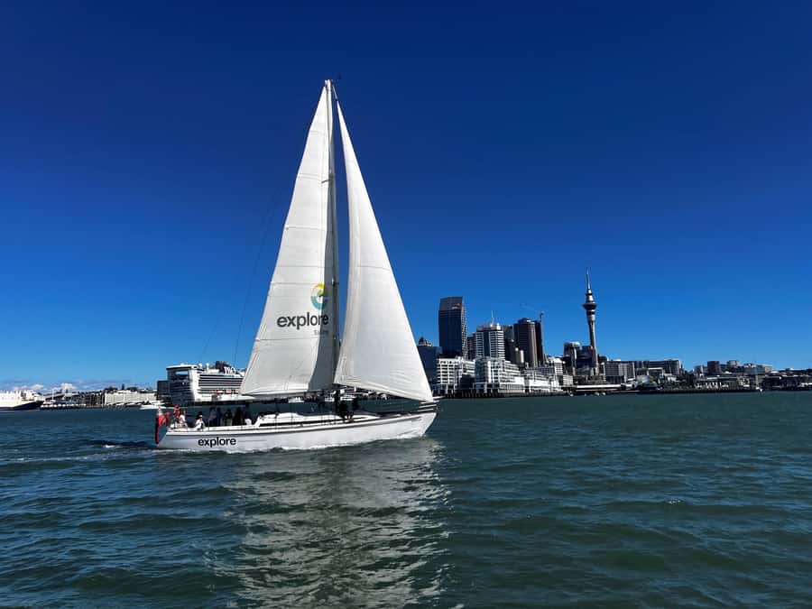Auckland Harbour 1.5-Hour Sailing Cruise - Onboard sailing: helm time, real teamwork, and safe vibes
