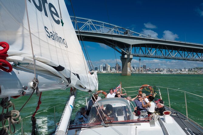 Auckland Harbour Sailboat Cruise Including Three Course Dinner - From Viaduct Harbour to Sky Tower Views, the Big Appeal