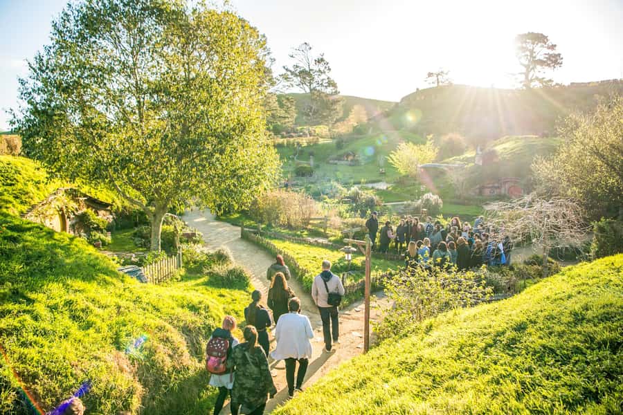Auckland: Hobbiton Movie Set Day Trip with Festive Lunch - The Hobbiton Walking Tour: Skip the Chaos and See It the Set Way