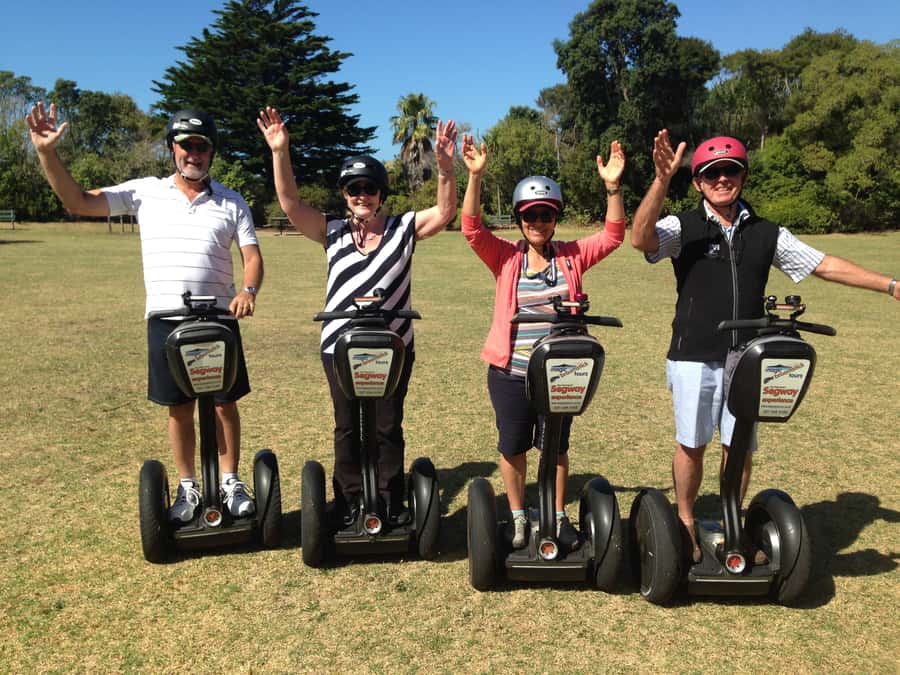 Auckland: Segway Tour to Mount Victoria - The Main Event: Riding Up to Mount Victoria/Takarunga