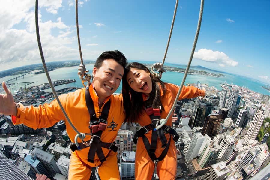 Auckland: Sky Tower SkyWalk - 192m High Edge Walk - SkyWalk on Auckland’s Sky Tower, 192m up: what you are really signing up for