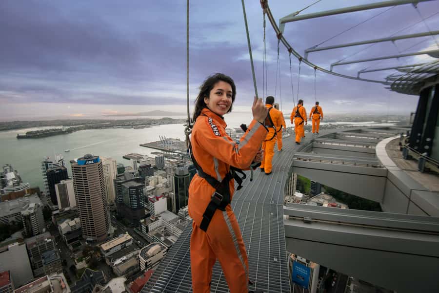 Auckland: Sky Tower SkyWalk - 192m High Edge Walk - Photos, video, and included Sky Tower entry: value beyond the walk