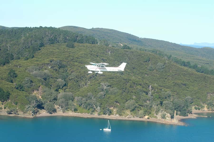 Auckland: Waiheke Island Wine and Food Tasting with Flights - Getting picked up in Auckland, then out to the aerodrome fast
