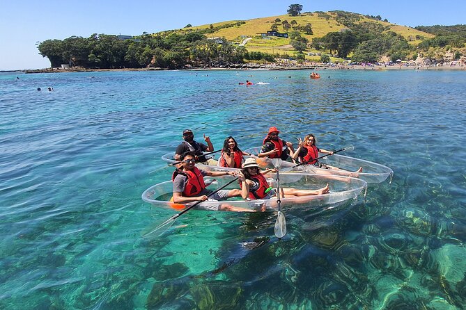 Clearyak hire at Goat Island Marine Reserve - Seeing snapper and stingrays up close, without getting cold feet
