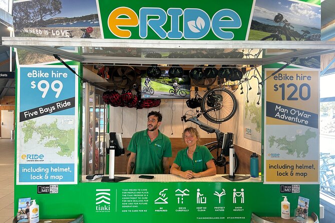 eRide Waiheke 5 bays ride - The 30 km loop: what the Five Bays Ride means on the ground