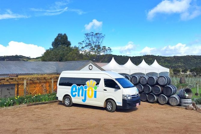Flavours of Waiheke, wine, beer, spirits INCLUDES lunch - MAX 11 - Stop 1: Waiheke coastal views for quick orientation