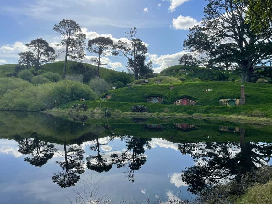From Auckland: Hobbiton Movie Set and Waitomo Caves Tour - Alexander Family Sheep Farm and Shire’s Rest: your Hobbiton warm-up