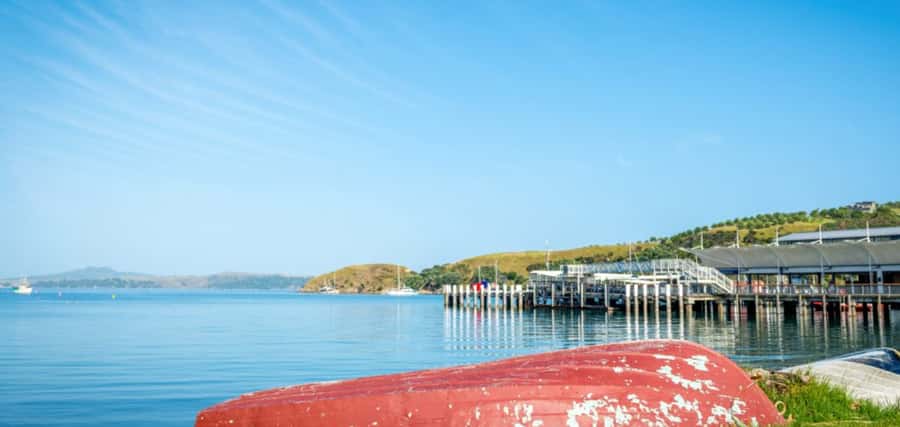 From Auckland: Waiheke Island Wineries' Tour - Getting to Waiheke: the 10am ferry ride and easy meeting