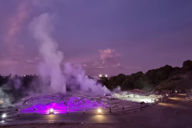Full-Day Driver with Tesla Car-Customisable North Island Tour - Rotorua geothermal starter pack: Hell’s Gate and Mud Spa