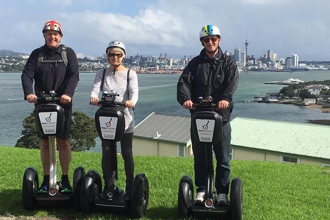 Guided North Head Fort Segway Tour in Devonport Auckland - North Head Historic Reserve (Maungauika): summit views you can feel immediately