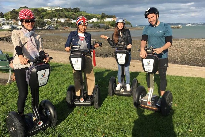 Guided North Head Fort Segway Tour in Devonport Auckland - The ride back through Devonport: beaches, parks, and a more local ending