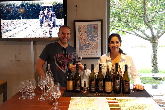 Kumeu Wine Region Shuttle from Auckland - Villa Maria Estate Winery: behind the scenes, then seven award wines