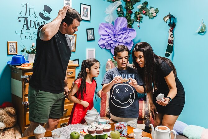 Mad Hatter's Hat Escape Room Experiences - The 60-minute puzzle factory: 10 puzzles and the mini hat goal