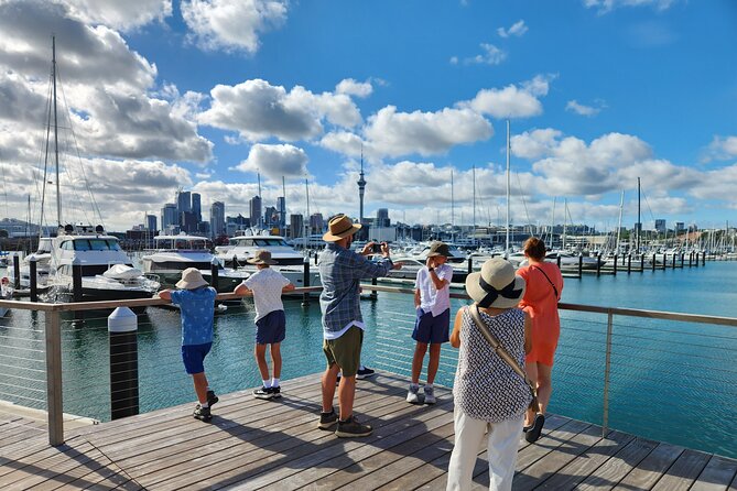 Private Auckland best Spots + Piha beach and rainforest day Tour - Westhaven Marina: The Boating Heart of Auckland