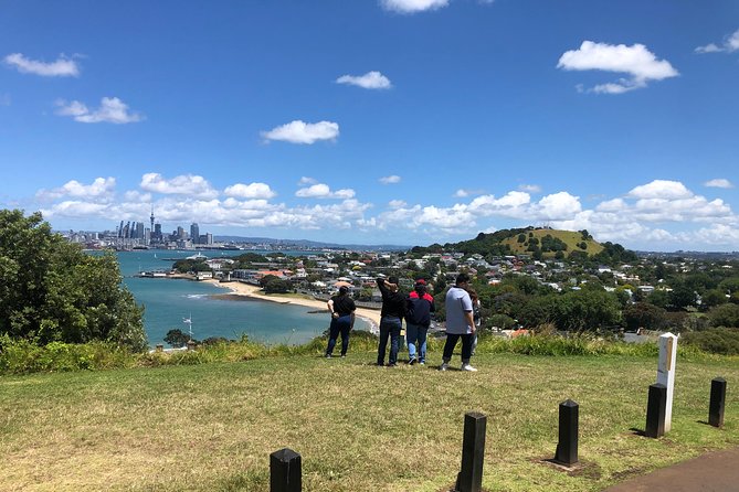 Private Auckland City Tour For Small Group in a luxury vehicle. - Bastion Point and Tamaki Drive: quick stops, big harbour payoff