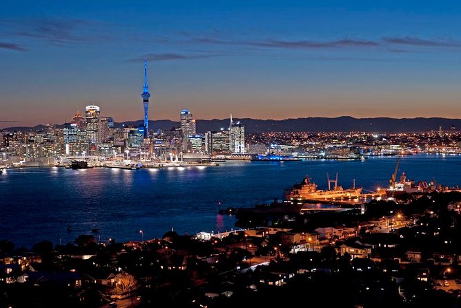 Private Tour: Auckland City and Countryside Tour - MJ Savage Memorial Park: harbour context with story time