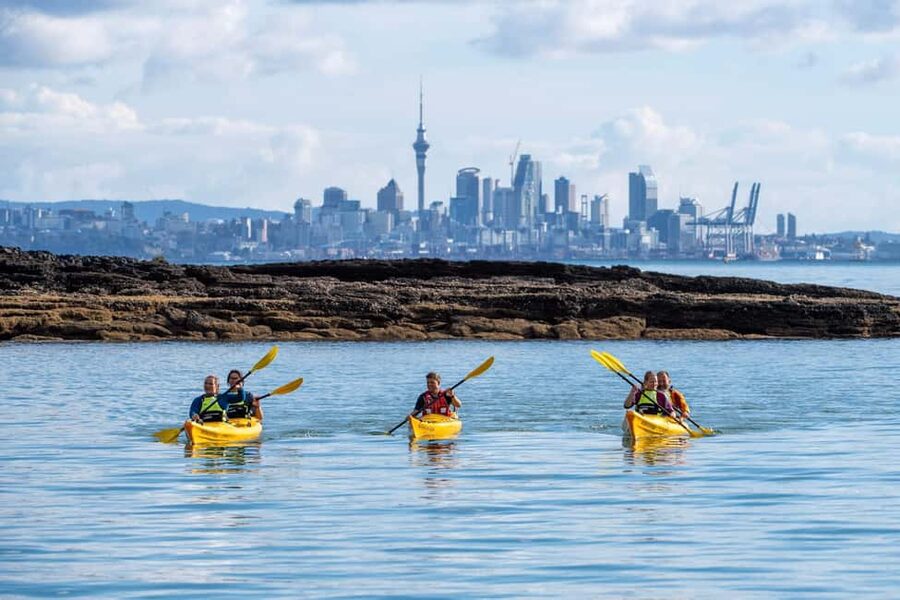 Rangitoto Island: Sea Kayak & Summit Hike Day Trip - How the day starts at St Heliers and moves fast