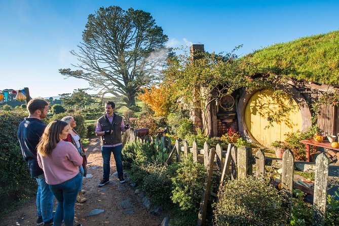 Small-Group Hobbiton Tour from Auckland with Party Marquee Lunch - Entering Hobbiton Movie Set, Bag End and the 44 Hobbit Holes Walk
