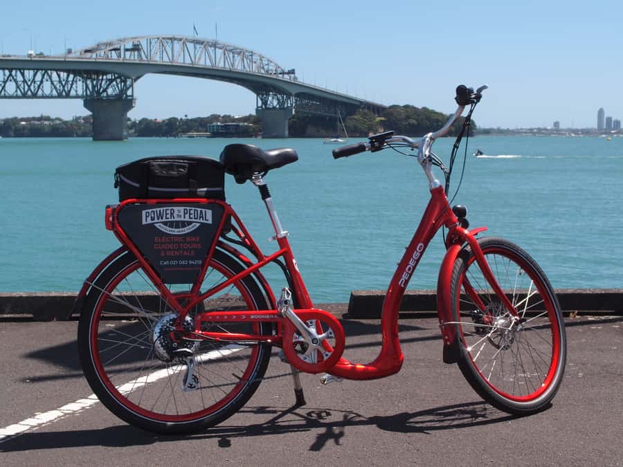 The Classic: Discover Amazing Auckland on an Electric Bike - Wynyard Quarter to Westhaven, then Harbor Bridge up close