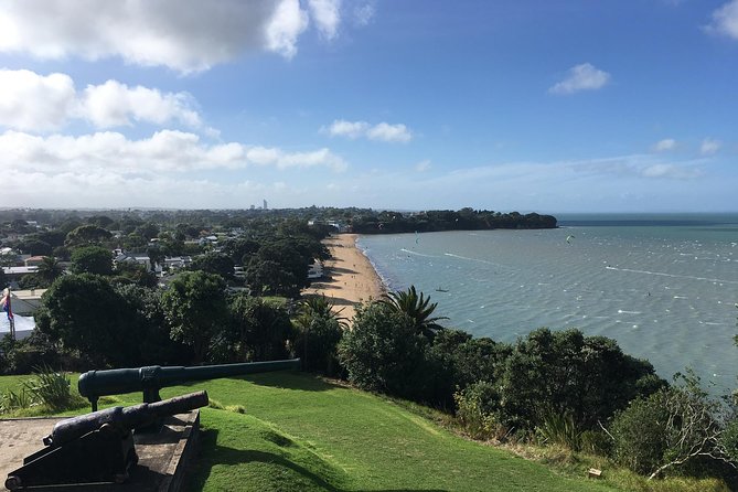 Volcanoes, Coasts, and Secret Spots Afternoon Tour in Auckland - Devonport village time and the skyline at Cyril Bassett VC Lookout