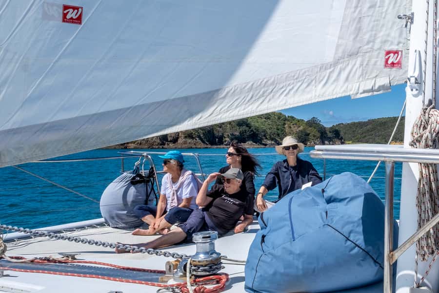 Waiheke Island: Gulf Marine Park Sailing Adventure & Lunch - A 41-foot catamaran that’s built for comfort and sea time