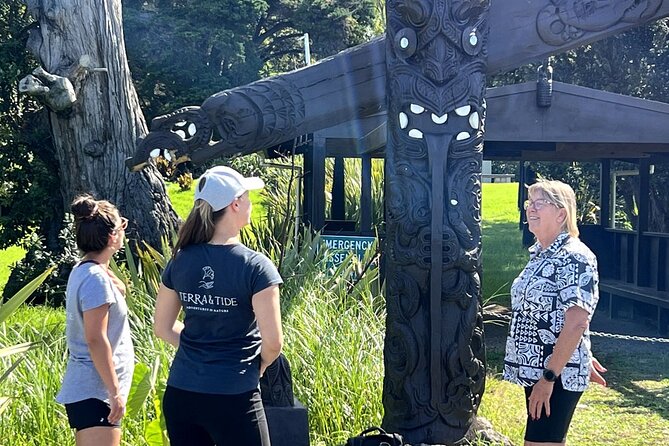 Waiheke Island Private History and Heritage Tour - Māori heritage perspective: carving, tattooing, language, and colonisation