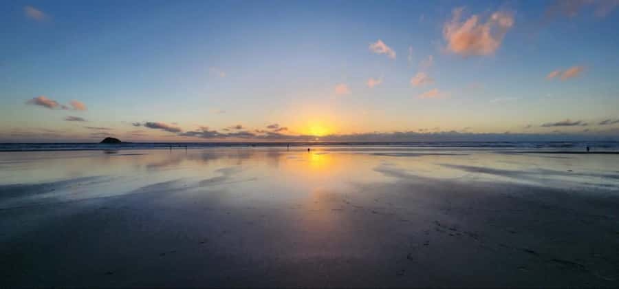West Auckland: Sunset with Thermal pool & Wine Tasting - Ferry from Devonport and harbor views: a bonus angle